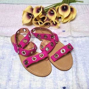 Halogen Elsie Criss Cross Strap Flat Suede Sandals